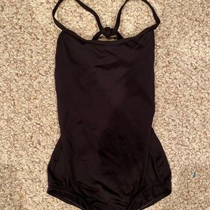 Premiere Collection: Adult Small Black Leotard